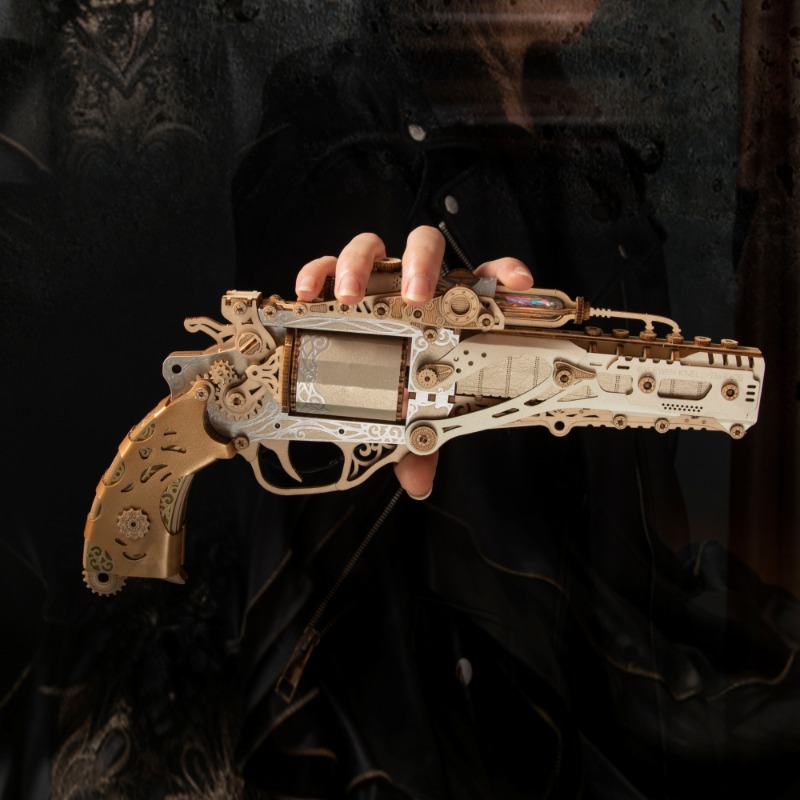 Hoe Cat Steam Revolver Assembl - Model Kit Revolver recensie en prijs