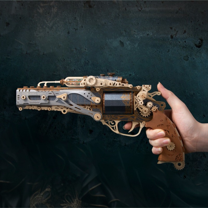 Hoe Cat Steam Revolver Assembl - Model Kit Revolver recensie en prijs