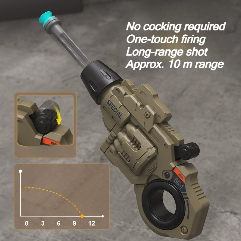 2-pack EDC Fidget Launcher Rev - Model Kit Revolver recensie en prijs