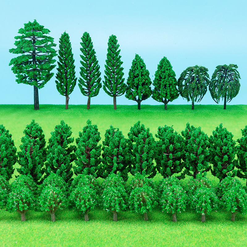 HO Schaal Model Bomen Spoorweg - Model Kit Train recensie en prijs