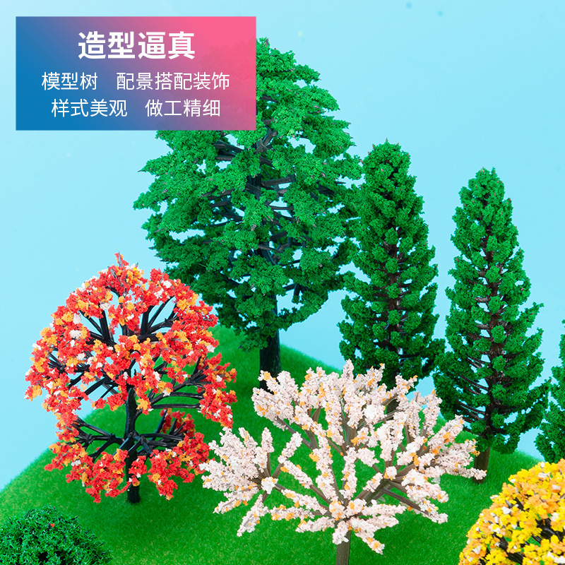 HO Schaal Model Bomen Spoorweg - Model Kit Train recensie en prijs
