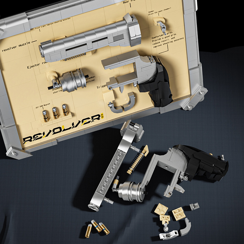 559 PCS Revolver Model Kit, MO - Model Kit Revolver recensie en prijs