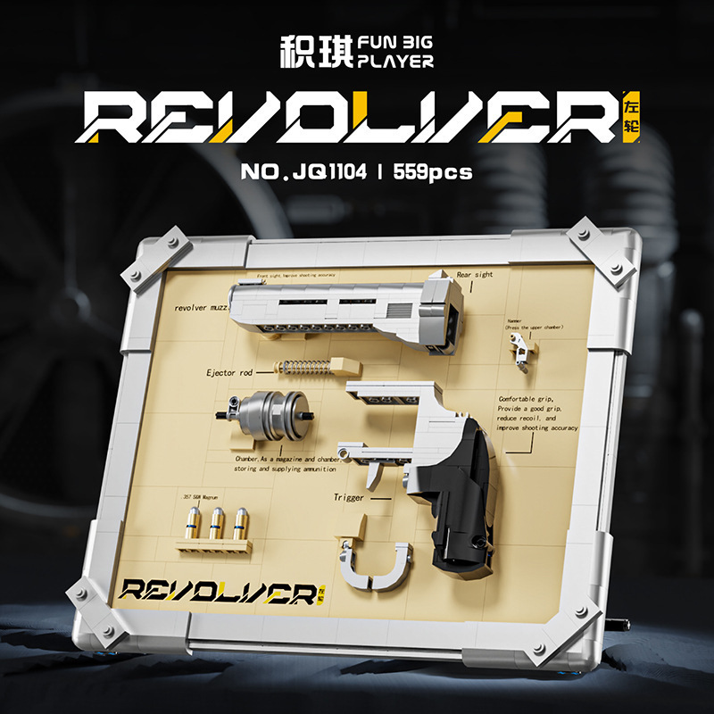 559 PCS Revolver Model Kit, MO - Model Kit Revolver recensie en prijs