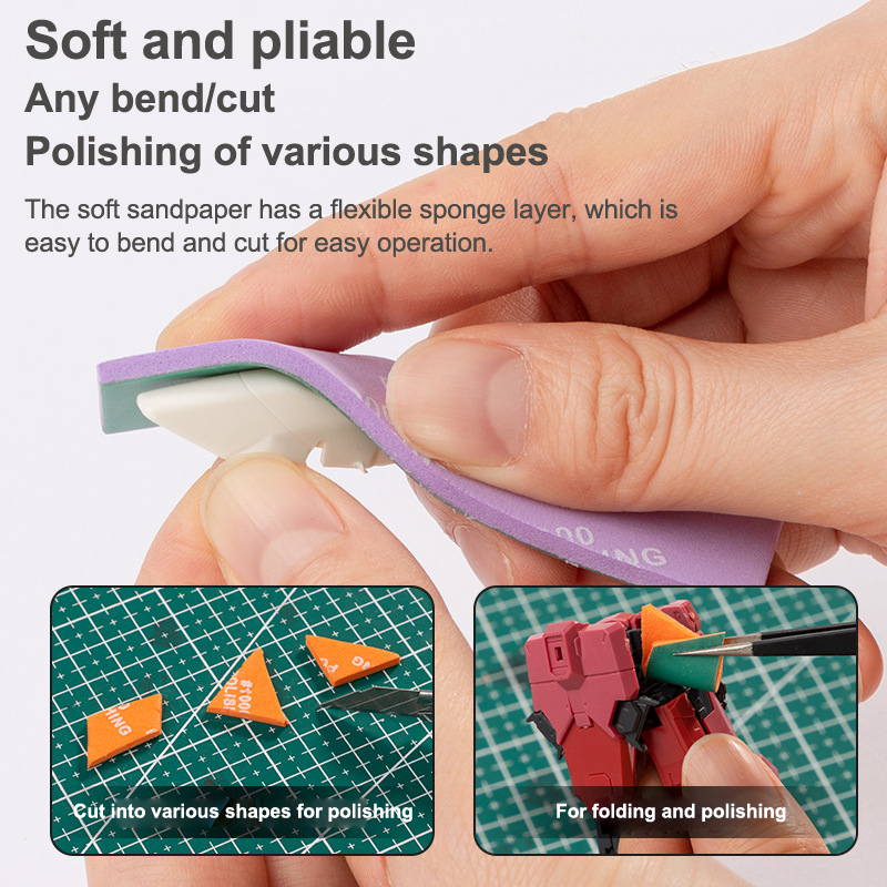9 stks/set 400 ~ 1200 Semi-sti - Sanding Stick Set recensie en prijs